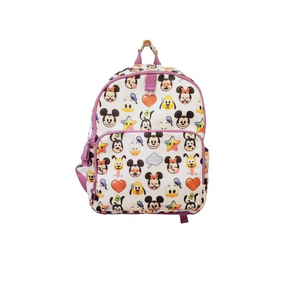 Disney World kids backpack Kids Emoji Backpack Bookbag & Lunch Box Tote … main image 6